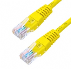 RJ45 Cat 6 Ethernet Patch Cable, 10Gpbs High-Speed Cable, 250MHz, Snagless, 3 Foot, Black