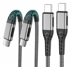 60W USBC to USBC Cord Charger Cable Fast Charging for Samsung
