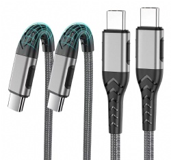 60W USBC to USBC Cord Charger Cable Fast Charging for Samsung