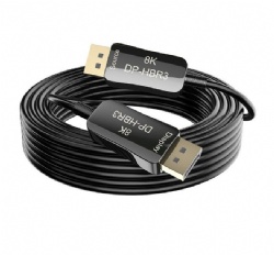 Certified Fiber Optic DisplayPort 2.1 Cable
