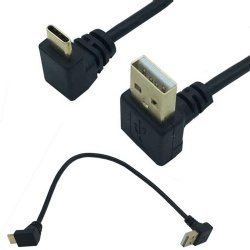 90 degree USB 2.0 Type C angle cable