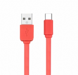 20cm short USB C male to USB A male flat power charge cable