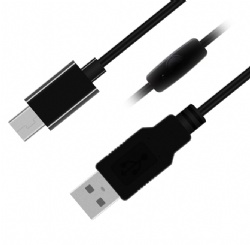 USB A to C Male to Male ON/OFF Switch Charging Charger Cable Wire Cord for Smartphones Pad(1.2M)
