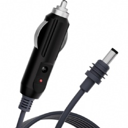 Starlink Mini Car Charger DC Power Cable+ Cigarette Lighter Adapter 12V-48V with Digital Display