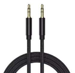 Gold plated 3.5mm male to 3.5mm male stereo cable