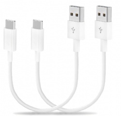 Short USB to USB C CarPlay Cable 1.15ft