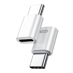 PD27W Lightning female to USB C male adapter for iphone