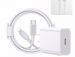 20W USB C Wall Charger Block with 6FT Long Type C to Lightning Fast Charging Data Sync Cable