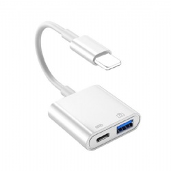 USB Camera Adapter, USB Female OTG Adapter for iPhone iPad