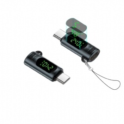 8K60HZ USB C male to USB C female led display 240W Power charge 80Gbps data transfer otg adapter