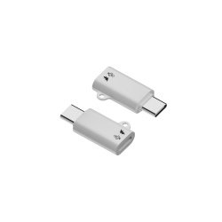 Lighting female to USB C male power charge otg adapter for micphone