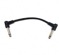 12 inch Right Angle 1/4 Guitar Effect Pedal Board Jumper Cable Cords
