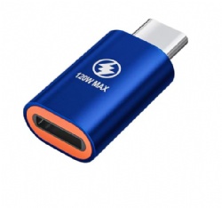 PD120W USB C male to USB C female extension data transfer power charge adapter for iphone