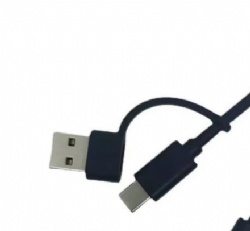 usb c female to USB A male power charge data transfer adapter with keychain 5Gbps CABLETOLINK