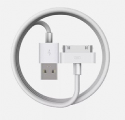 30 Pin USB Data Sync Cable Charger for iPhone 4 4G 4S 3GS iPod Nano iPad 1/2/3