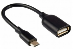 Micro USB B Male to A Female OTG Adapter Converter Cable For Android Samsung