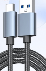USB 3.2Gen2 3A USB A male to USB C male power charge data transfer cable 56K 1M