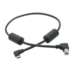 90 degree USB C male to Angle USB B MIDI With cores cable 50cm