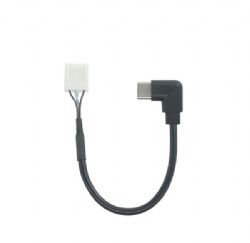 90 degree USB C male to PH4.0 Cable 30cm