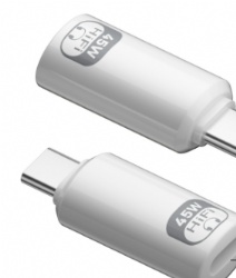 PD45W USB C male to lightning female call/music/charging/HI-FI/MIC/Control adapter