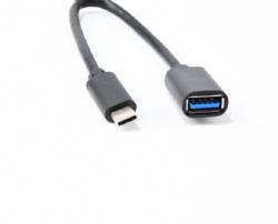 USB 3.1 C male to USB 3.0 A female OTG data transfer power charge cable 30cm
