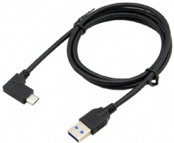 3.3ft Right Angle USB 3.1 Type C (USB-C) Male to USB 3.0 Type A Male Connector 10Gbps Sync & Charging Cable for Apple