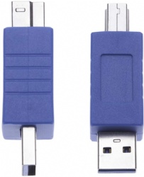 USB 3.0 Male to Printer Male Adapter