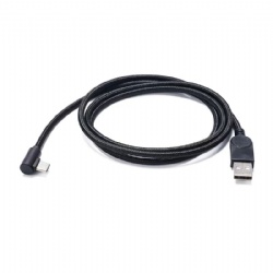 1m 24AWG/28AWG USB 2.0 a Male to USB C Male Power Charge Data Transfer Nylon Braid Cable