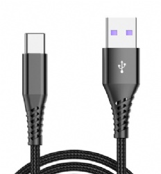 1m 20W USB 2.0 A male to USB C male power charge data transfer cable