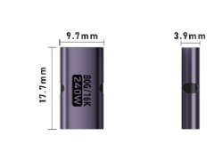 USB C Female to Female Adapter [80Gbps/240W PD/8K@60Hz] Type C Extender Adapter Support Thunderbolt 5/4 for iPhone 15, MacBook, Steam Deck, Switch