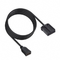 HDMI E female to HDMI A emale cable for car