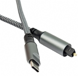 USB C male to Toslink male cable 1.2m