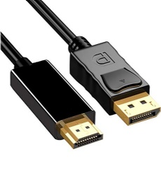 Gold-Plated DP Male to HDMI Male Audio Video Cable for Lenovo
