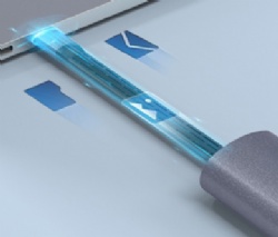 15cm Flat USB A male to USB C male PD240W 40Gbps data transfer power charge 5A Cable