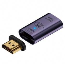magnetic HDMI A male to USB C Female adapter