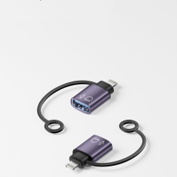 Lightning to USB/Type-C OTG Adapter