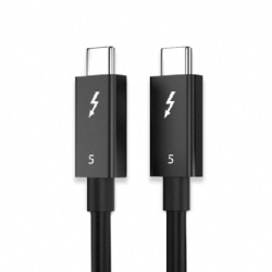 Thunderbolt 5 Cable, 80Gbps High-Speed USB C to USB C Cable, 240W PD Fast Charging, 8K@60Hz Single / Dual 4K@60Hz Video, Daisy Chain, Compatible with Thunderbolt 4/3/USB4/USB-C, 3-Year Warranty, Twisted Pair Version