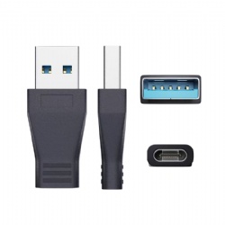 USB 3.1 (3.0) Type A Male to Type C Female Adapter, 10Gbps High Speed Data Transfer & Fast Charging OTG Converter for Car, Laptop, Phon