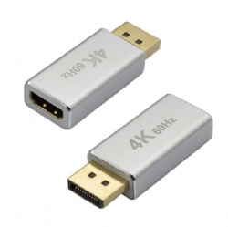 Active DP to HDMI Adapter 4K@60Hz, DisplayPort to HDMI Converter for Fusion splicer, Graphics Card, PC, Laptop, Desktop, Monitor, TV, Projector, Support 4K 60Hz Ultra HD Video Audio