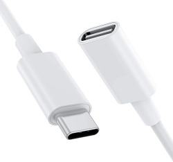 9V 3A USB Type C Female to Male Extender Cord Compatible with Charger