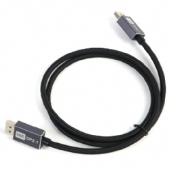 CableToLink 16K DisplayPort 2.1 Cable 80Gbps UHBR20, Braided DP 2.1 Cable Support 16K@60Hz 8K@240Hz 4K@240Hz 2K@480Hz 1080P@540Hz, Heavy Duty High Speed Gaming Monitor Cord