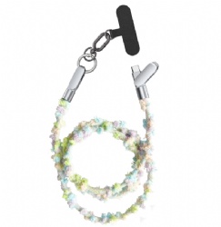Trendy 65W PD Fast Charging Braided Lanyard Cable Anti-Theft Crossbody Phone Strap Charging Cord for iPhone 16 17 Samsung Huawei - Ideal for Travel & Outdoor