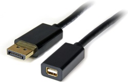 3 ft DisplayPort to Mini DisplayPort 1.2 Video Cable Adapter M/F