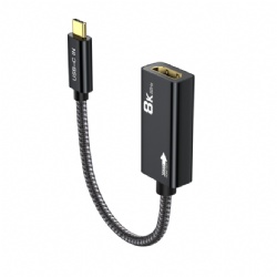 8K 60Hz Type-C to HDMI Converter Cable 0.2m for Projector