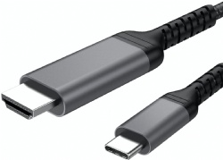6.6ft, Type C to HDMI 2.0 Cable