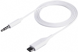 1m/3.3ft factory cabletolink USB-C to 3.5 mm Aux Cable – 3-Foot, White