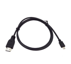 1M/3.3ft HDMI Male to Micro USB Male Data Charging Cord Converter Connector Cable