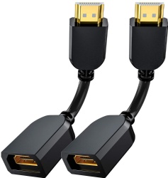 Short Hdmi Male to Female Adapter Converter for  Streaming Stick
