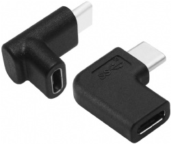 90 Degree USB C Type C Male to Female Adapter