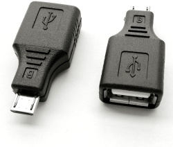 USB 2.0 Micro USB Male to USB Female OTG Adapter